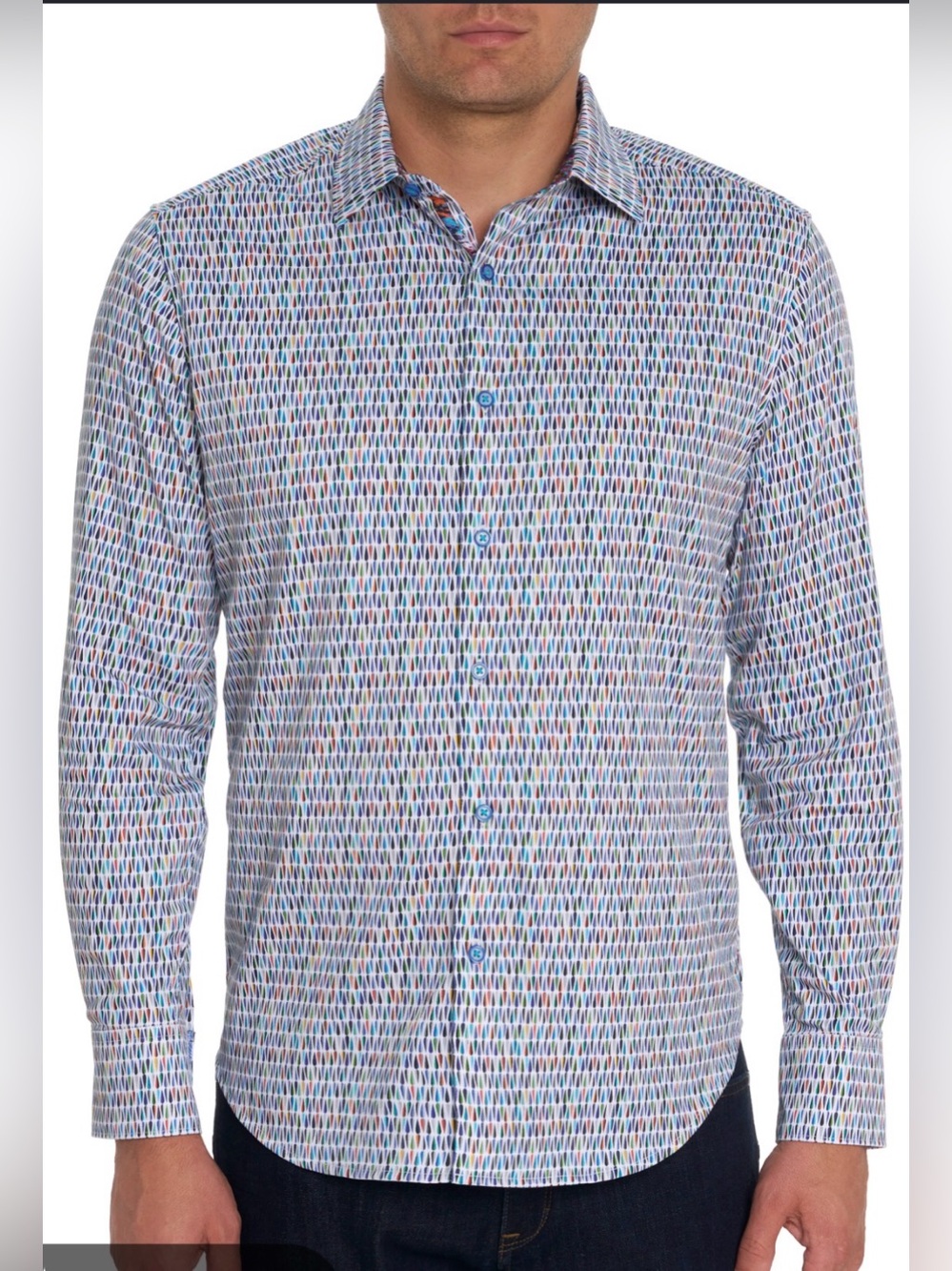 ROBERT GRAHAM Size XL ANEMONE LONG SLEEVE CLASSIC FIT SHIRT MULTICOLOR
